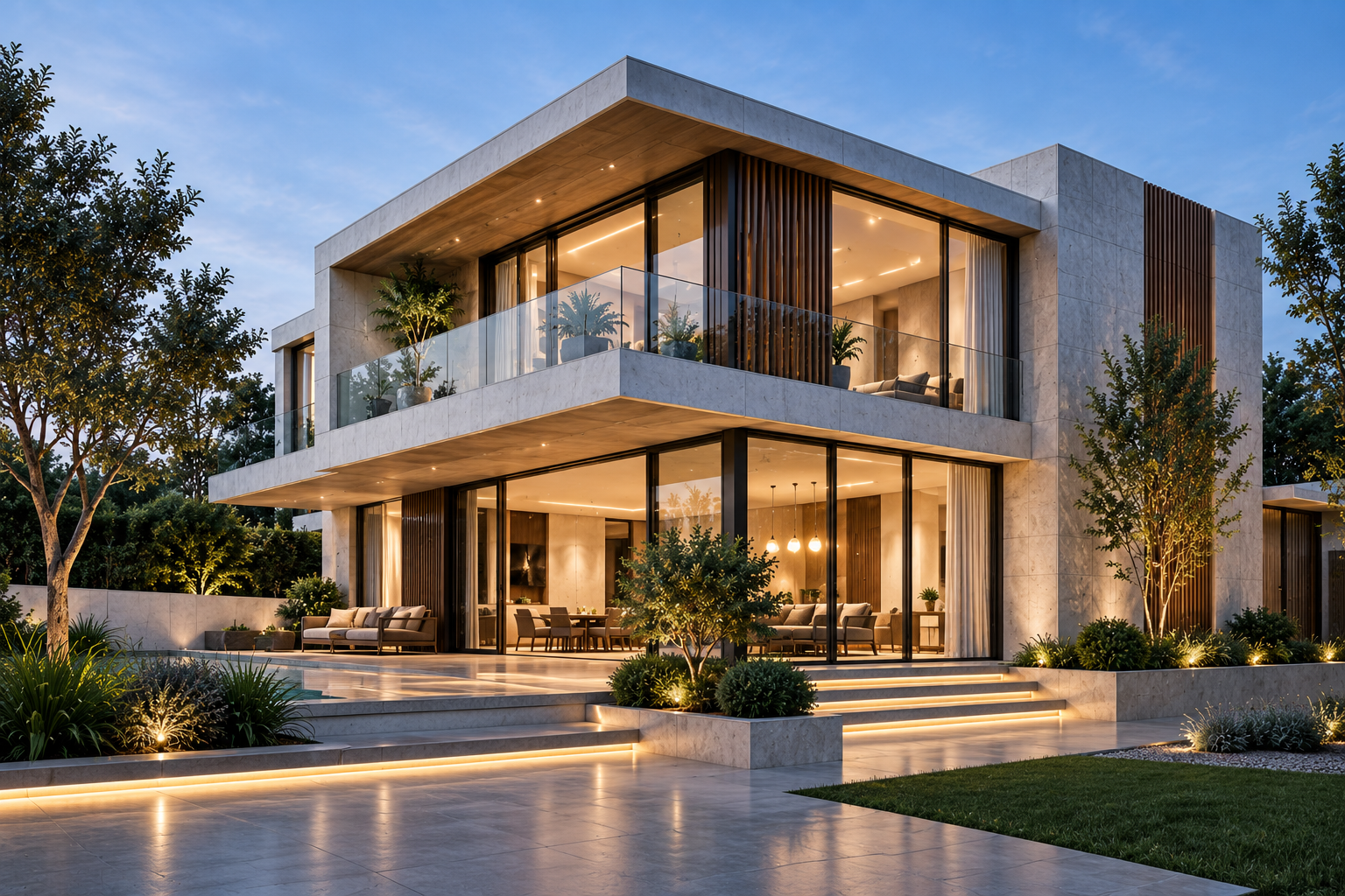Modern residential project
